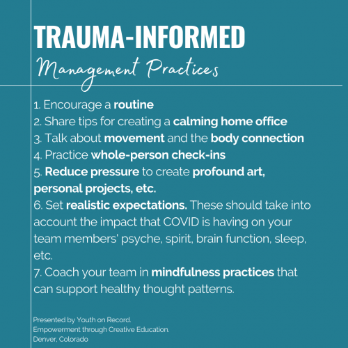 Blog Youth On Record   FINAL Trauma Informed Management Approach 